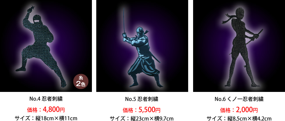 胸、袖用タイプ