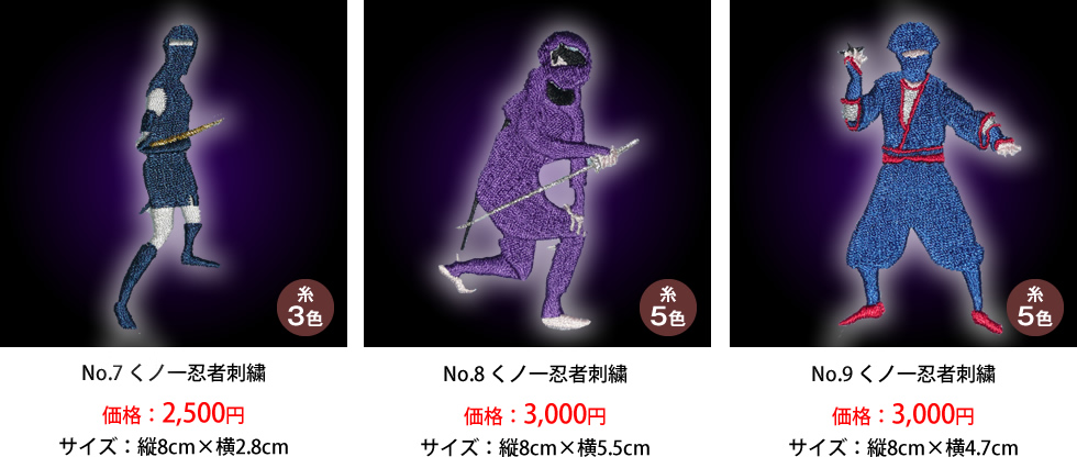 胸、袖用タイプ