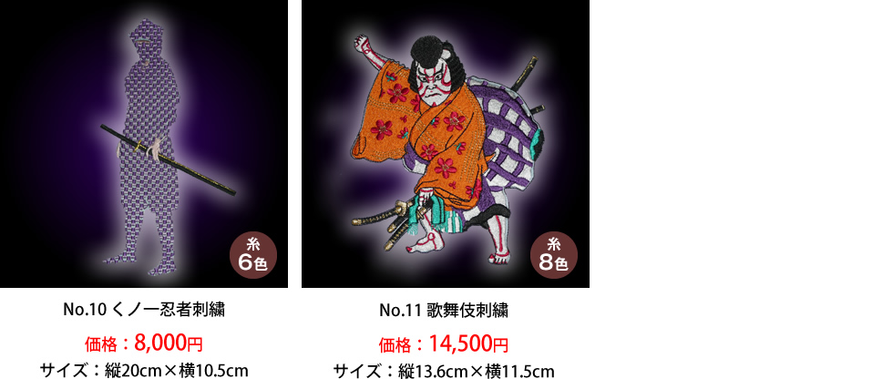 胸、袖用タイプ