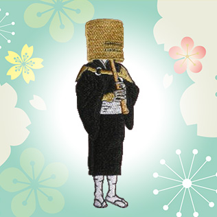 伝統刺繍 虚無僧 KOMUSOU IM-5